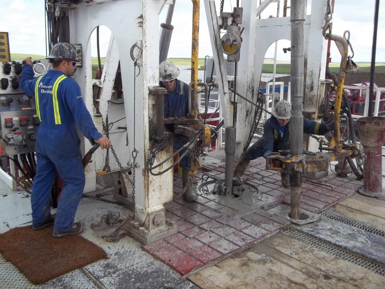 The Process Of Drilling And Production Of Oil