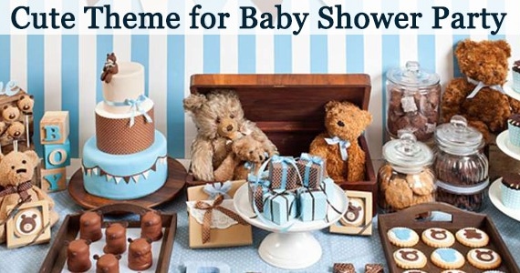 Attractive and Unique Teddy Bear Theme Baby Shower Party Ideas
