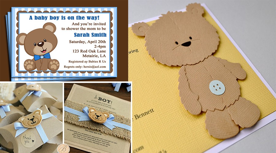 Attractive and Unique Teddy Bear Theme Baby Shower Party Ideas